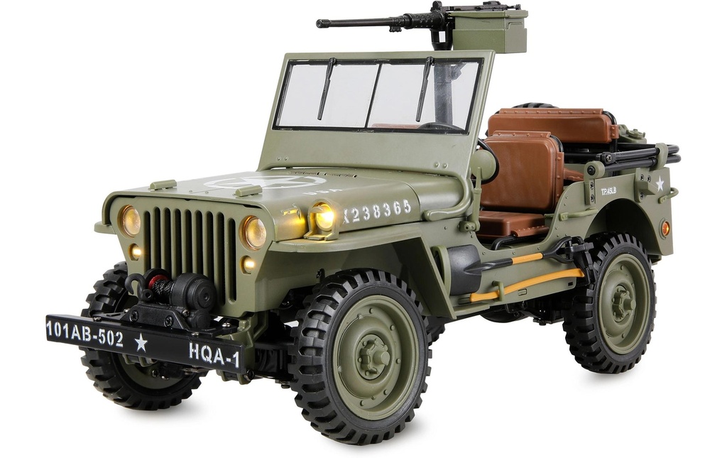 Amewi Scale Crawler Jeep Willys MB 1:14 Vert