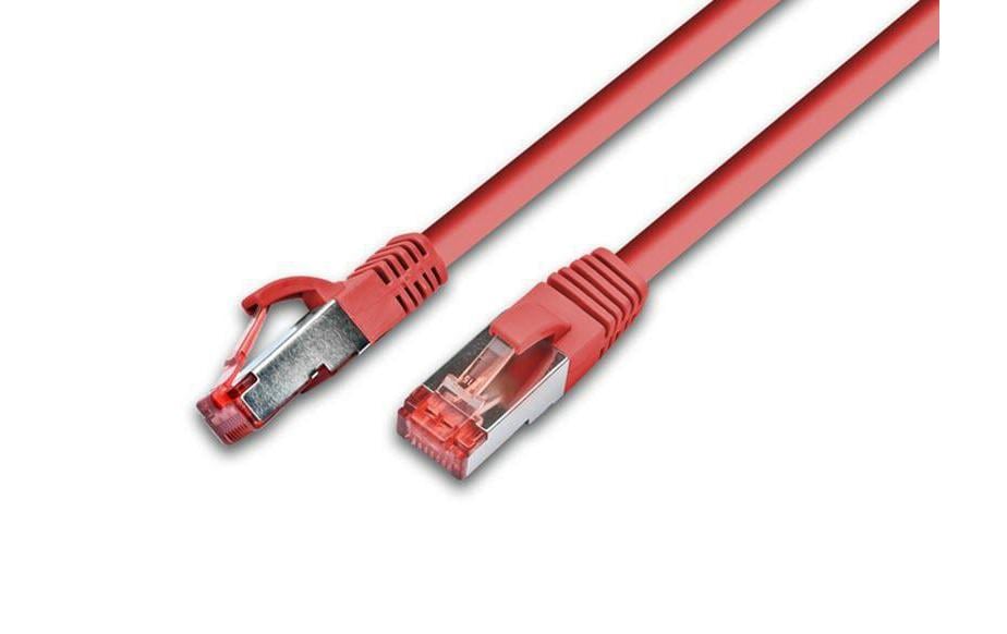 Wirewin Câble patch RJ-45 - RJ-45, Cat 5e, F/UTP, 1.5 m, Rouge