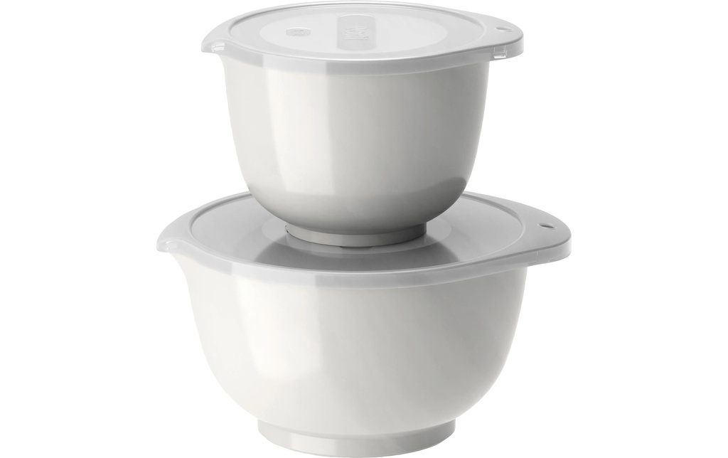 Rosti Kits de bol mélangeur New Margrethe 1.5 l/3 l, Blanc
