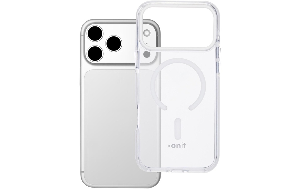 onit Coque arrière Armorix iPhone 17 Pro Max Blanc transparent