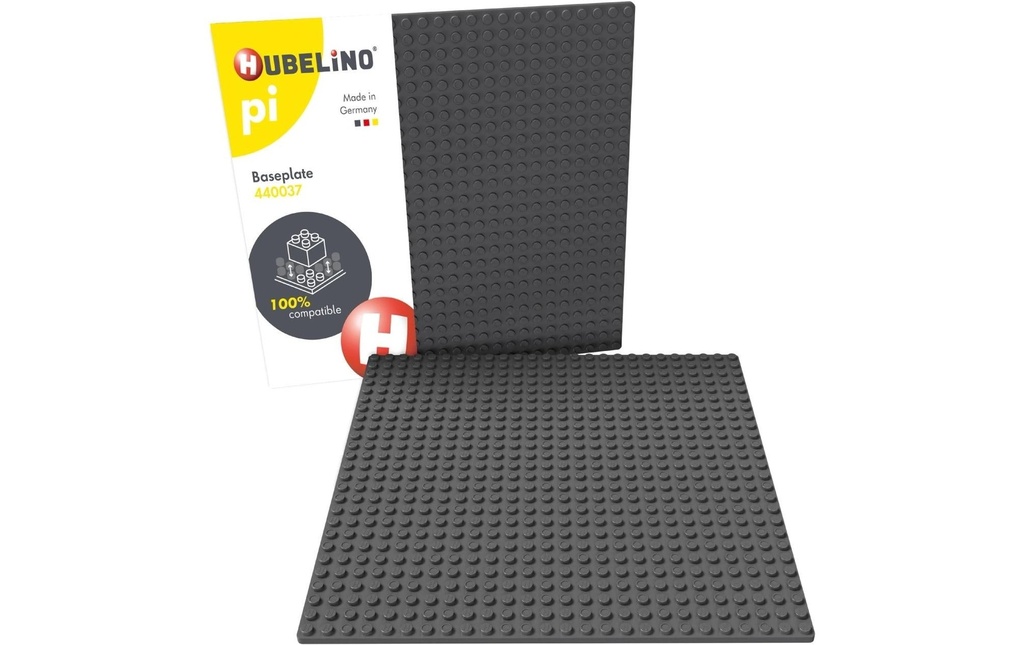 Hubelino pi: plaque de base 20.8 x 20.8 cm, gris
