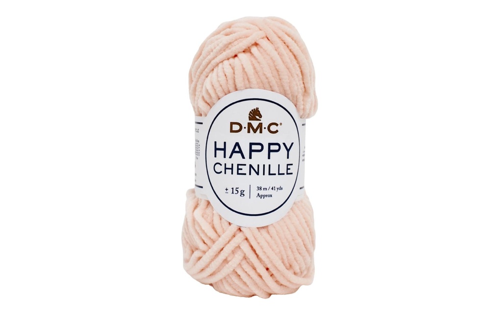 DMC Laine Happy Chenille rose clair, 38 m