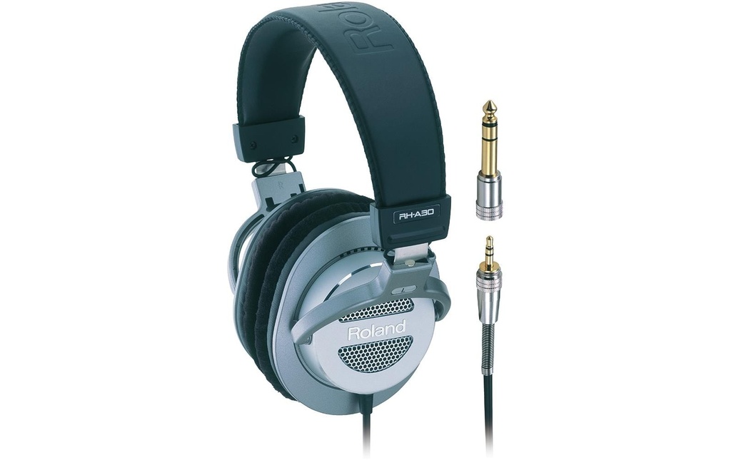 Roland Casques supra-auriculaires RH-A30 – Noir; Argenté