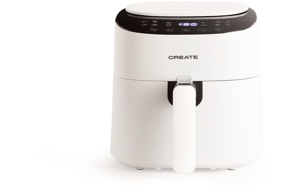 Create Friteuse à air chaud Pro Compact 3.5 l, Blanc