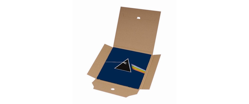 Brieger Carton d’expédition avec poche de rangement 32.4 x 31.5 x 0.8 cm