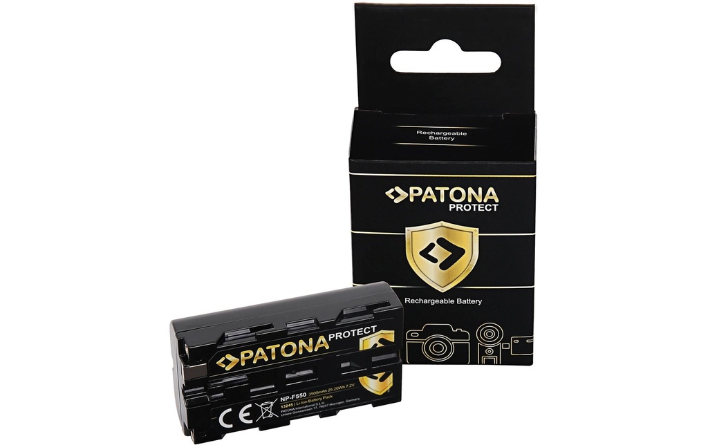 Patona Batterie pour Appareils photo numérique Batterie PROTECT pour Sony NP-F550