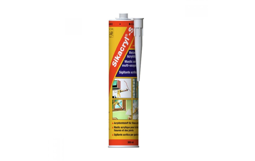 Sika Mastic Sikacryl-S 300 ml, blanc