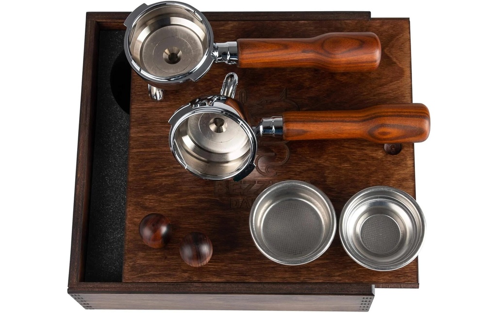 Bezzera Kit porte-filtre BZ Bois de rose