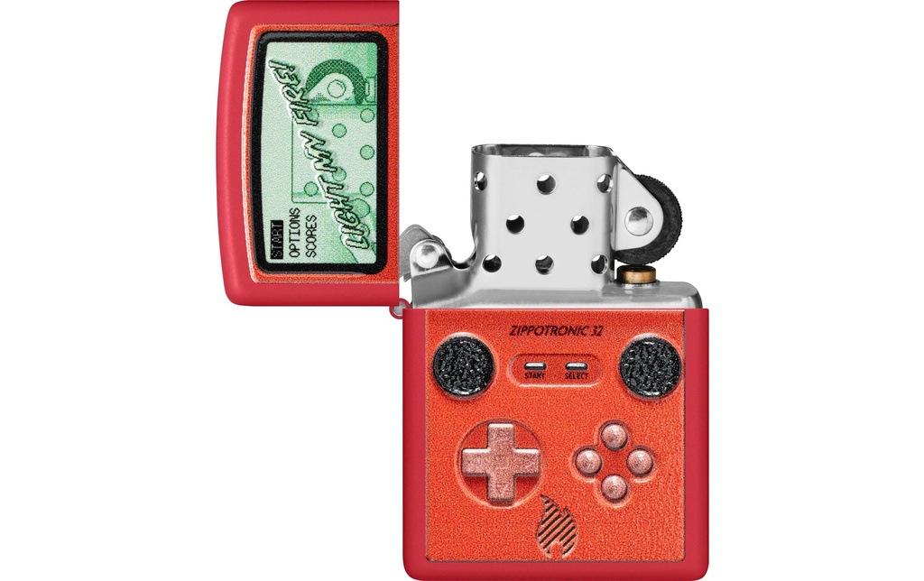 ZIPPO Design rétro Rouge