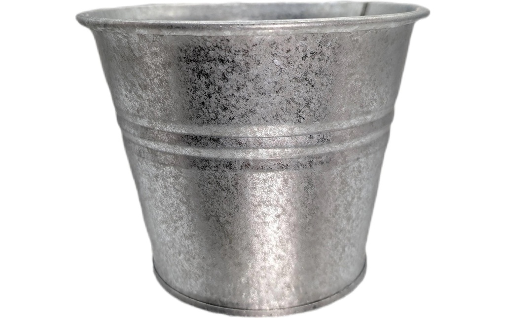 CHALET Pot de fleur Paris L 14 x 14 x 11.5 cm, argenté
