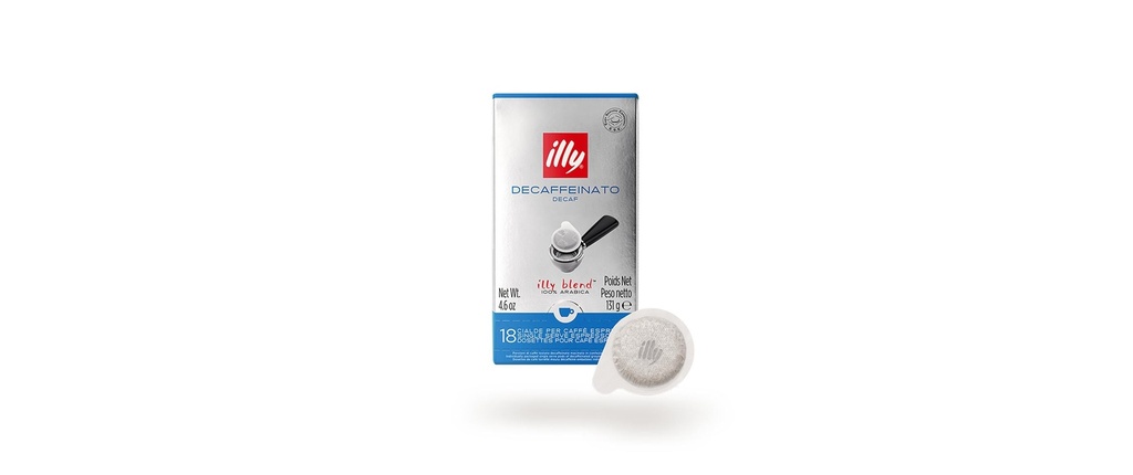 Illy Dosettes de café Decaf (ESE) 18 pièces