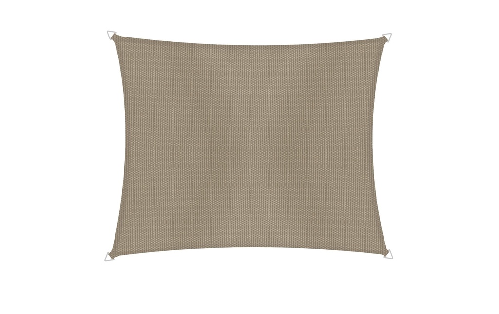 Windhager Voile d’ombrage Cannes, 3 x 4 m, angulaire, Taupe