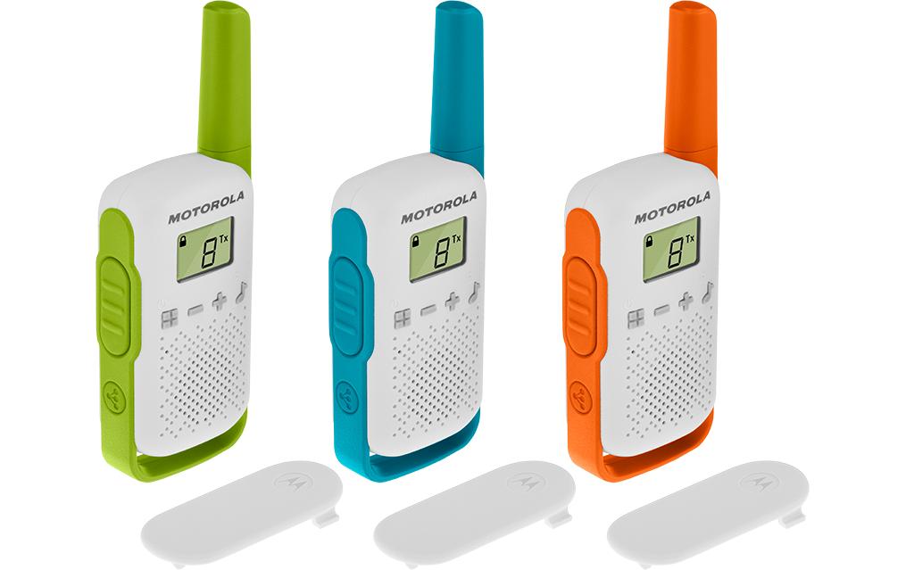 Motorola Kits d’appareils radio Talkabout T42 ensemble de 3