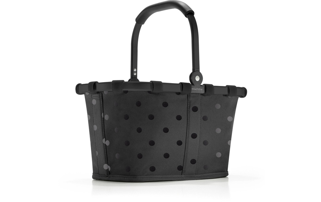 Reisenthel Panier de course Carrybag XS Frame Glossy dots black