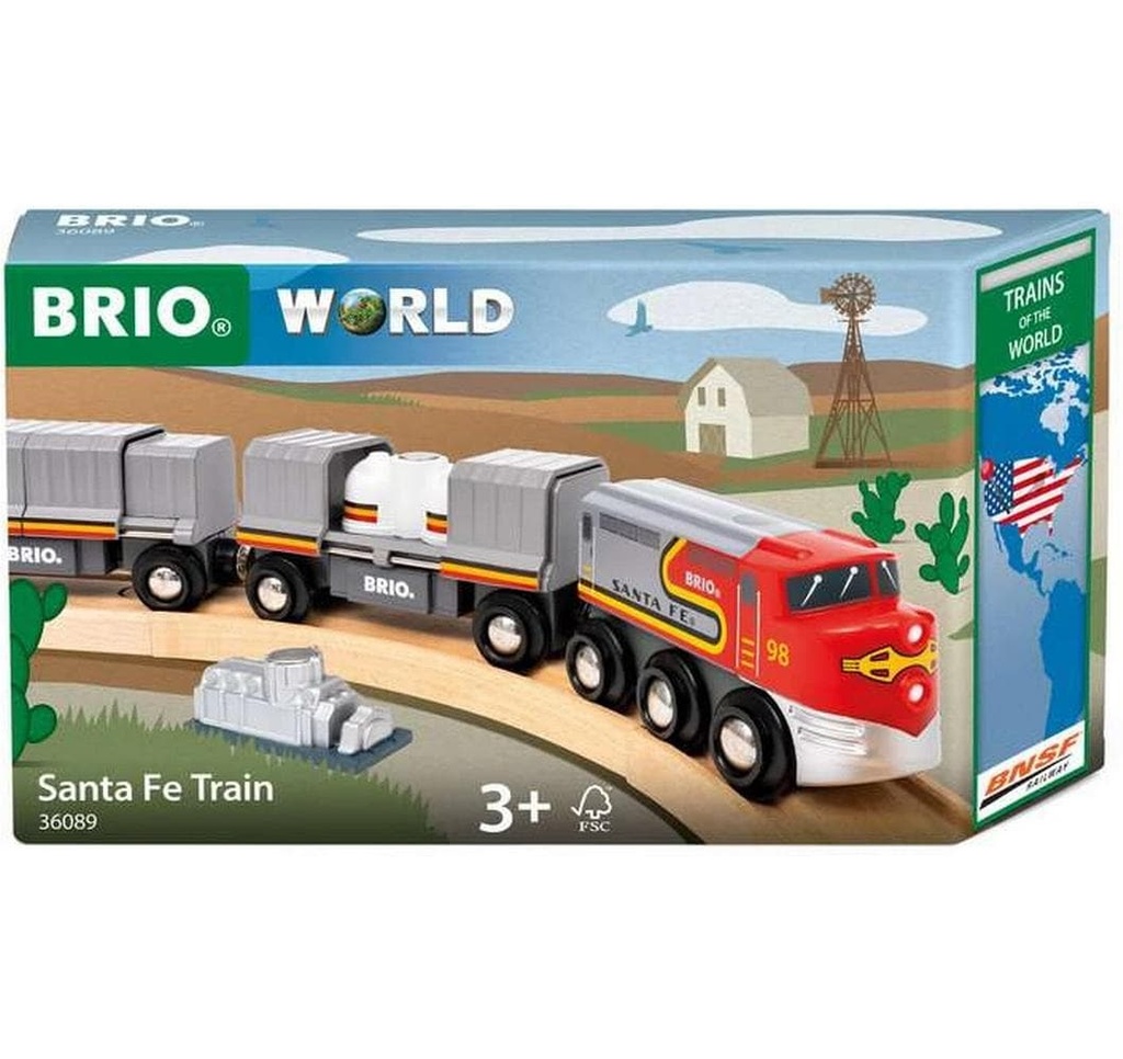 BRIO Chemin de fer Santa Fe Train