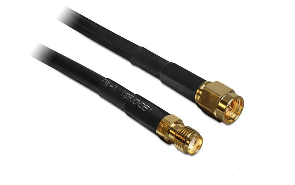 Delock Câbles d’antenne SMA à SMA, 5 m