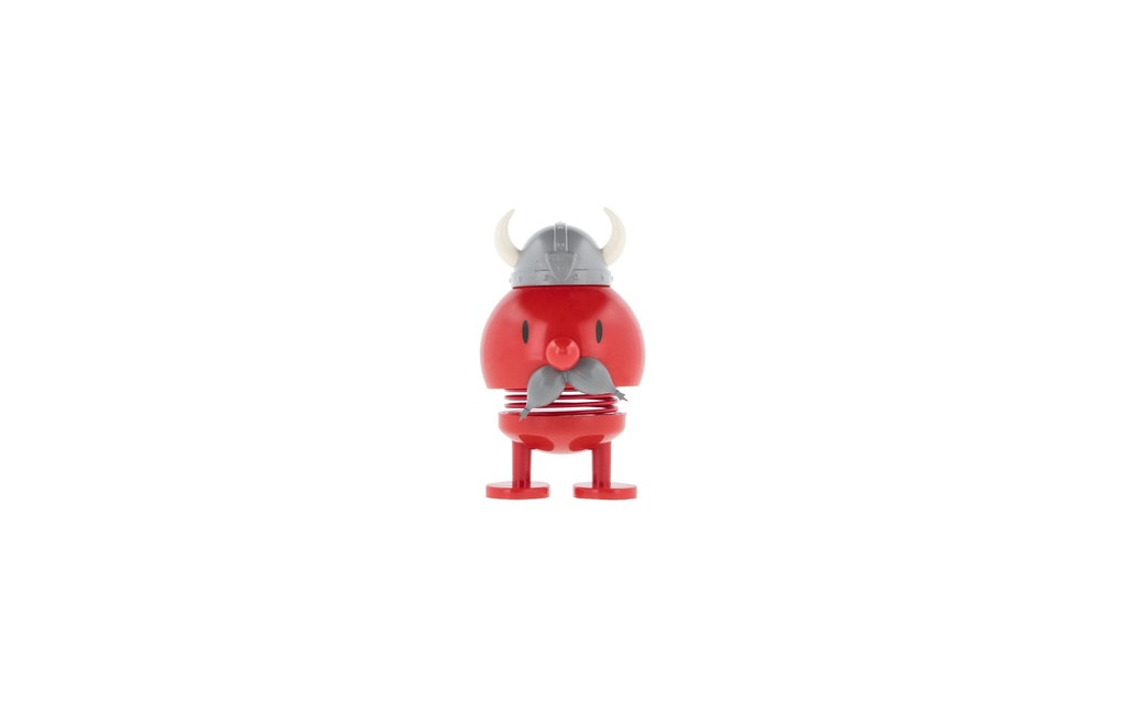 Hoptimist Objet à exposer Viking Bumble S Rouge, 4.5 x 5.9 x 7.2 cm