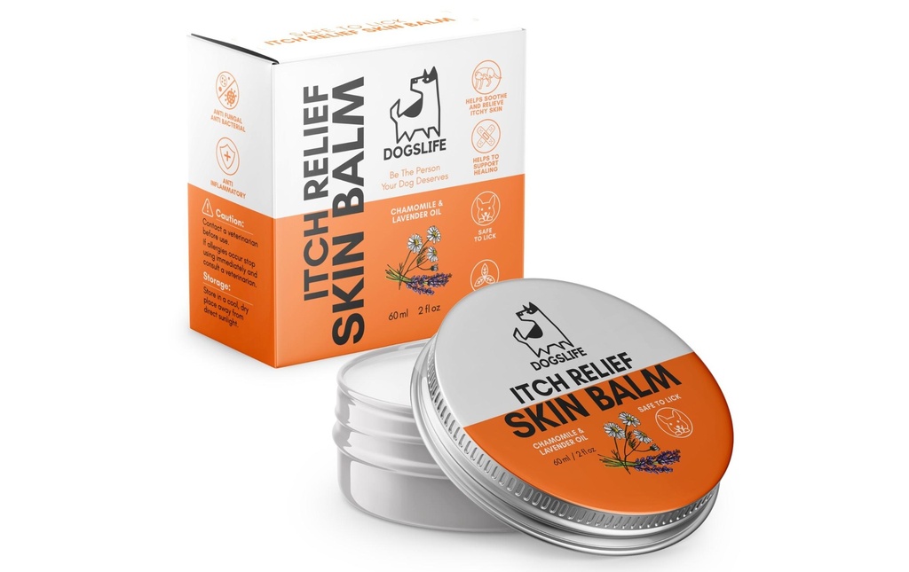 DogsLife Crème pour la peau Itch Skin Balm 60 ml