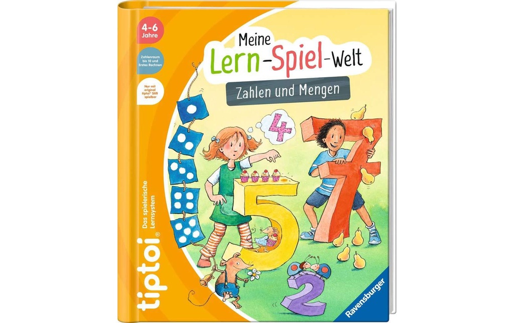 tiptoi Livre éducatif Meine Lern-Spiel-Welt: Zahlen und Mengen