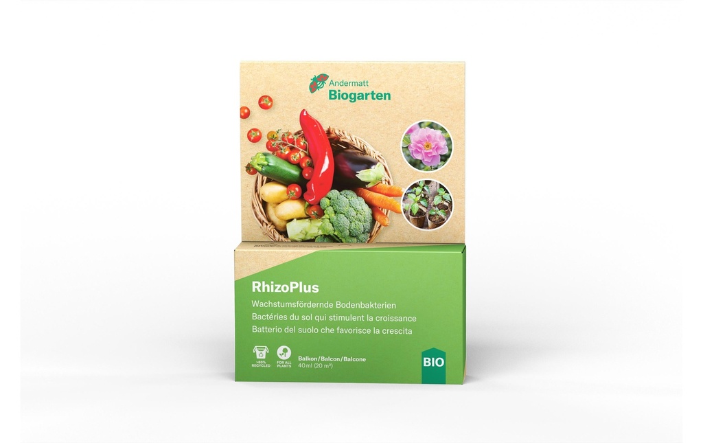 Andermatt Biogarten Concentré BIO RhizoPlus Balcon, 40 ml