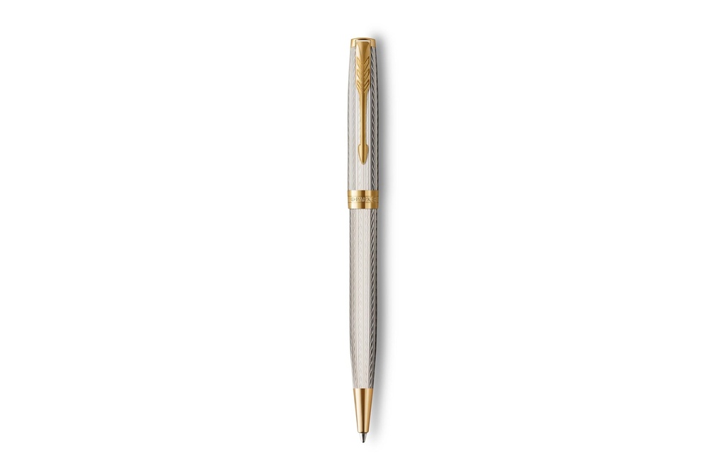 Parker Stylo bille Sonnet Premium Silver Mistral moyen (M)