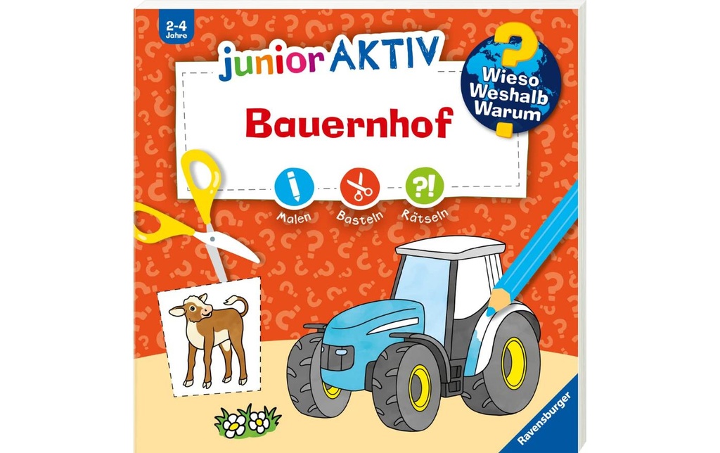 RAVENSBURGER Cahier activ WWW junior ferme (48 pces)