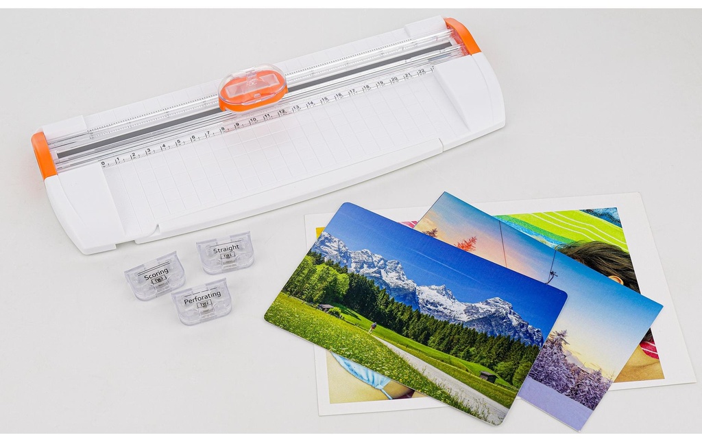 Peach Bürogeräte Massicot à molette PC200-10 A4, 5 feuilles