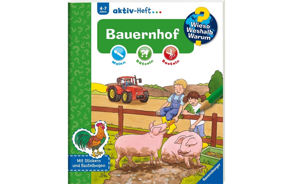 RAVENSBURGER Carnet actif WWW ferme (20 pces)