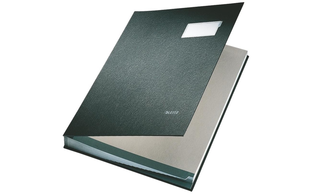 LEITZ Livre de signature noir