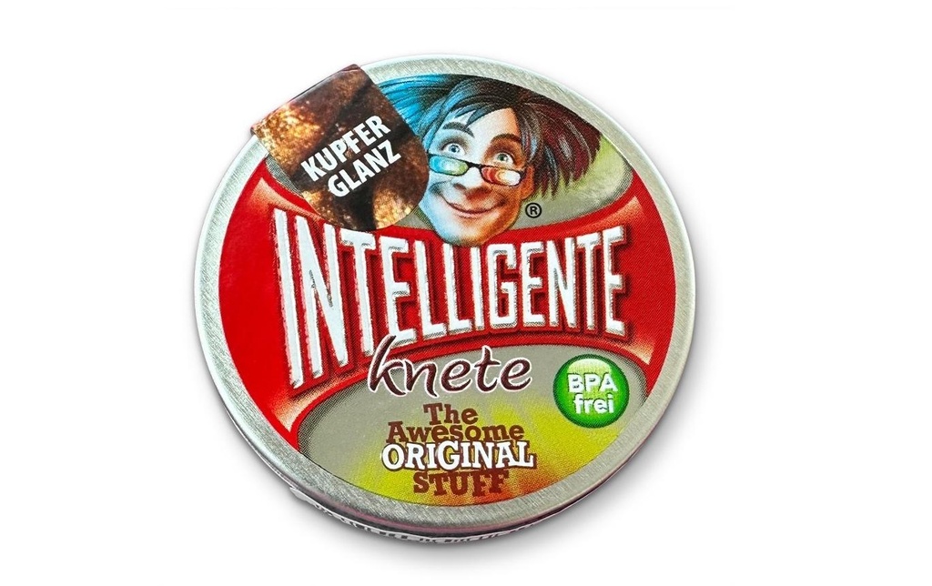 Intelligente Knete Plasticine Petites boîtes de cuivre brillant 18 grammes