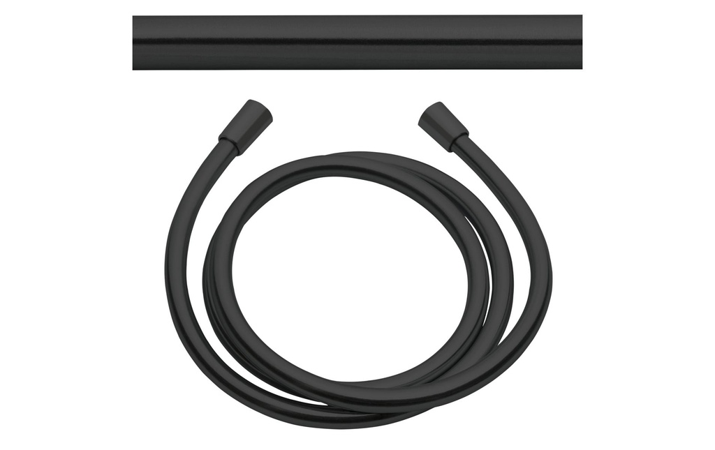 KWC Tuyau de douche L1500 - Noir mat