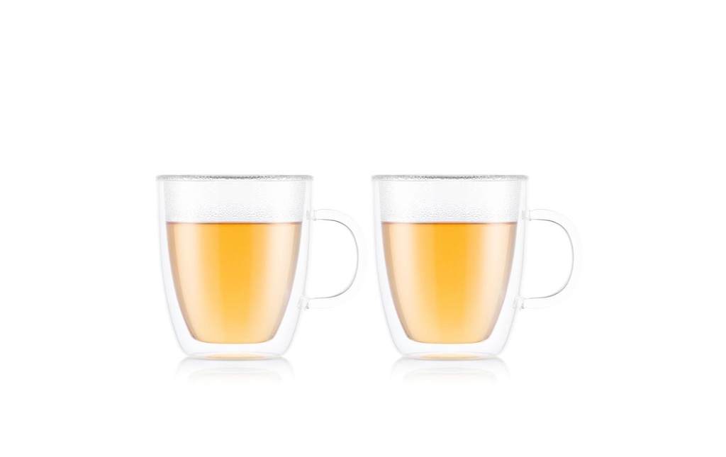 Bodum Tasse à café Bistro set de 2 Transparent, 0.45 l