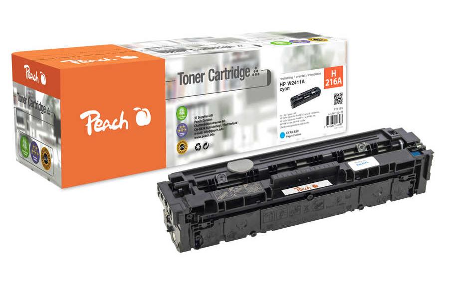 Peach Toner HP No. 216A Cyan