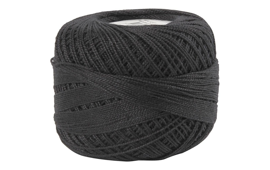 Creativ Company Fil à coudre et à broder Noir, 20 g