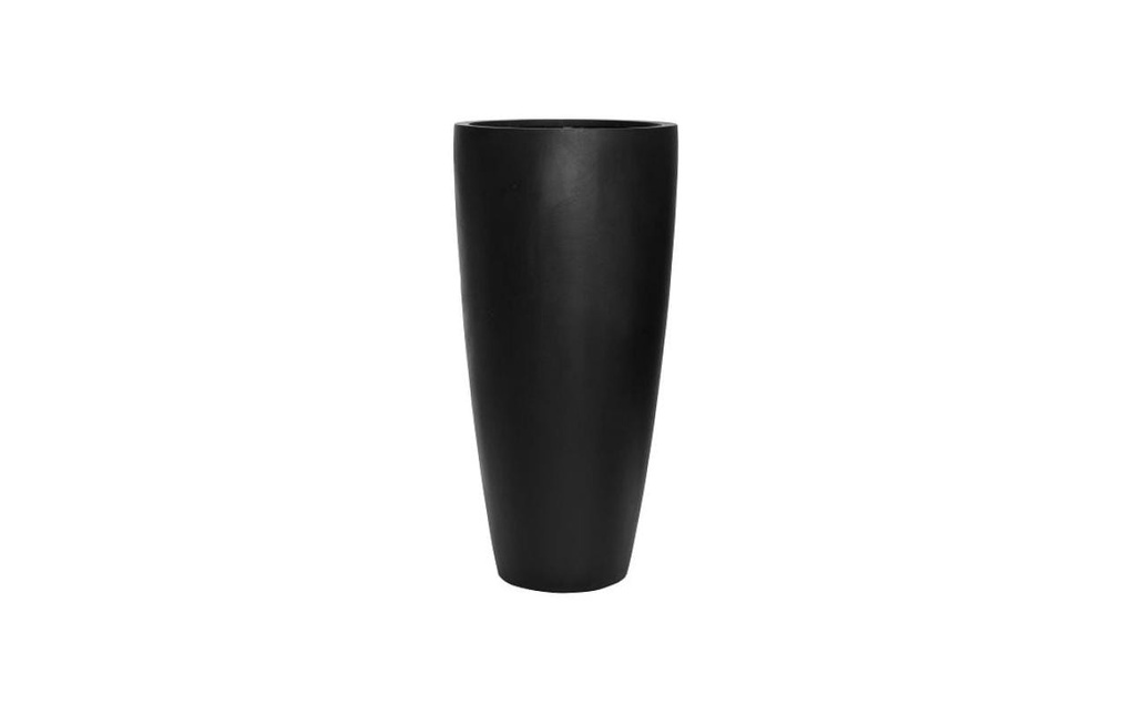 Pottery Pots Pot à fleur Dax XL, noir Noir