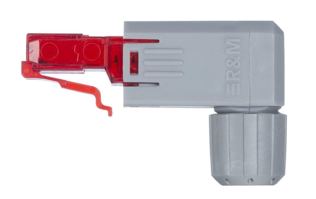 R&M Connecteur FM45 Cat. 6A, 90°, 1 Pièce/s, Gris