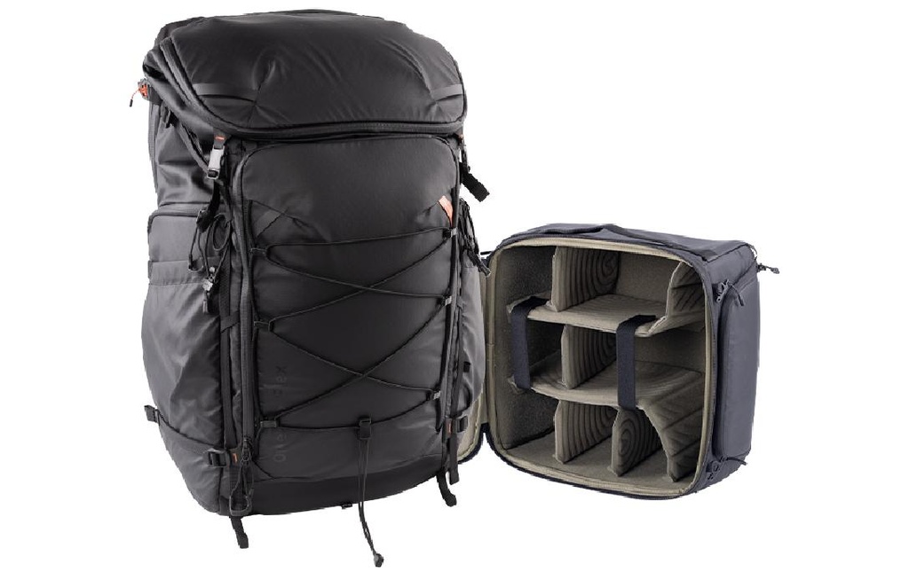 PGYTECH Sac à dos photo OnePro Flex + Camera Insert M 40 L, Space Black