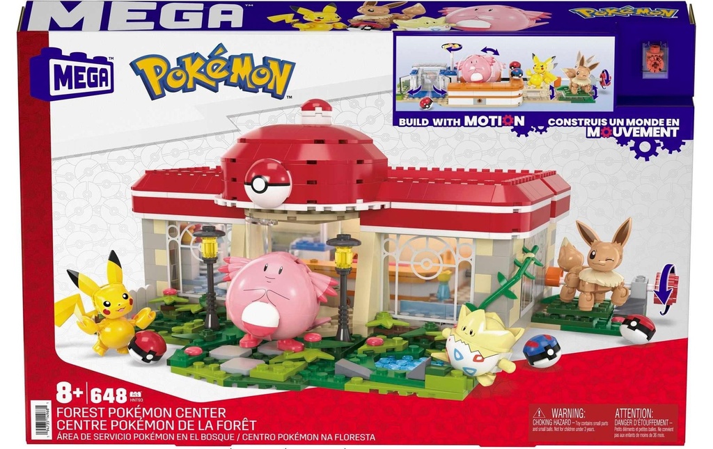 Mega Construx Pokémon Centre Pokémon de la forêt