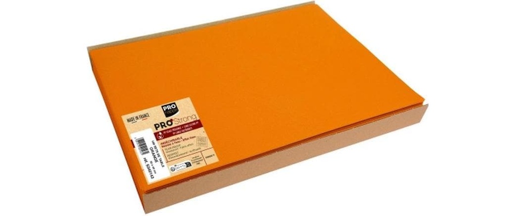 PRO nappe Set de table 100 pièces 30 cm x 40 cm, Orange