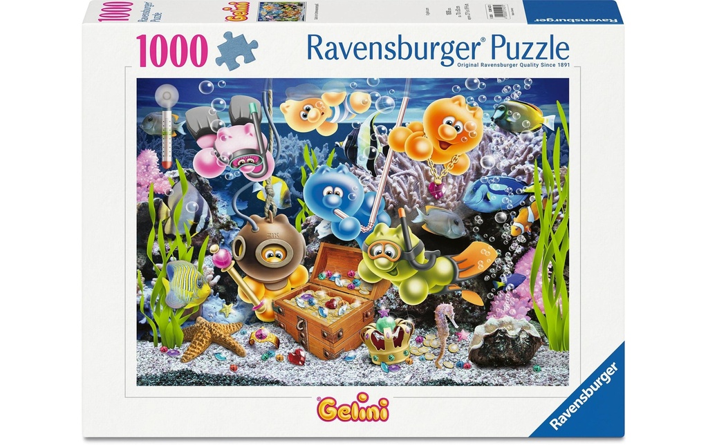 Ravensburger Puzzle Gelini dans les plaisirs sous-marins