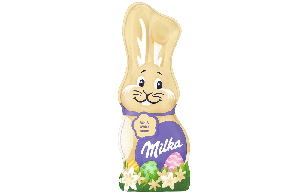 Milka Chocolat Lapin de Pâques blanc 90 g