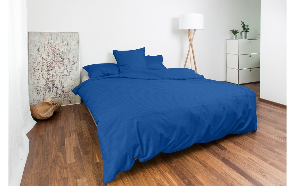 Night Fashion Taie d’oreiller Edi 50 x 70 cm, Bleu