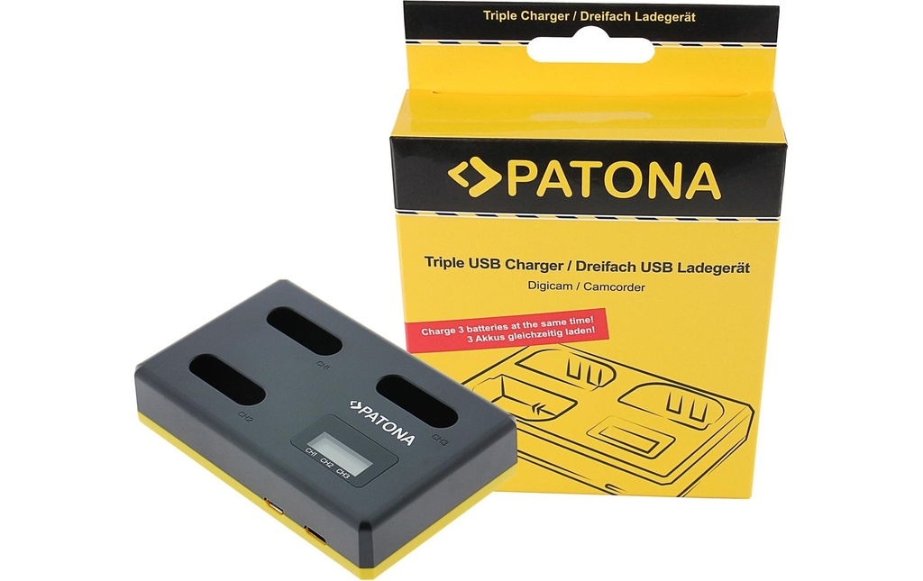 Patona Chargeur Chargeur USB pour Sony