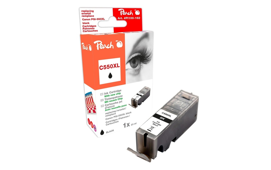 Peach Encre Canon PGI-550BK noir