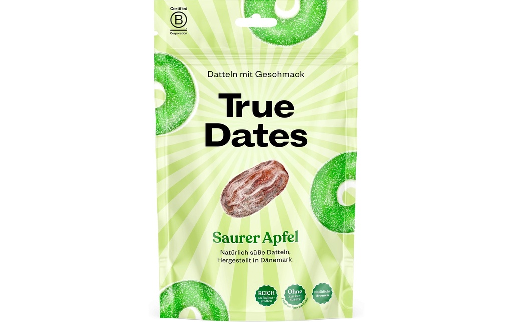 True Gum True Dates - Pomme acide 100 g