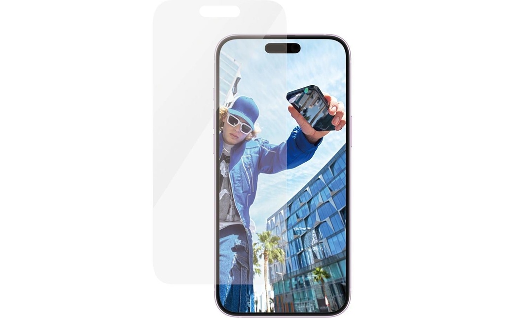 Panzerglass Protection d’écran Classic Fit iPhone 15 Plus/16 Plus