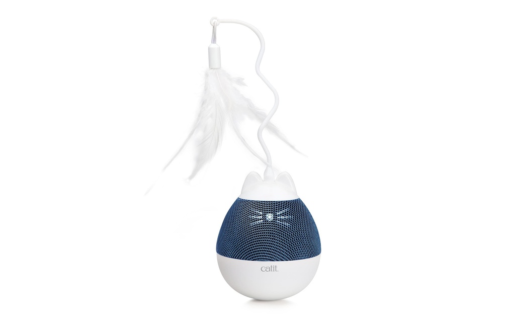 Catit Jouet pour chat Spinner Bleu/Noir
