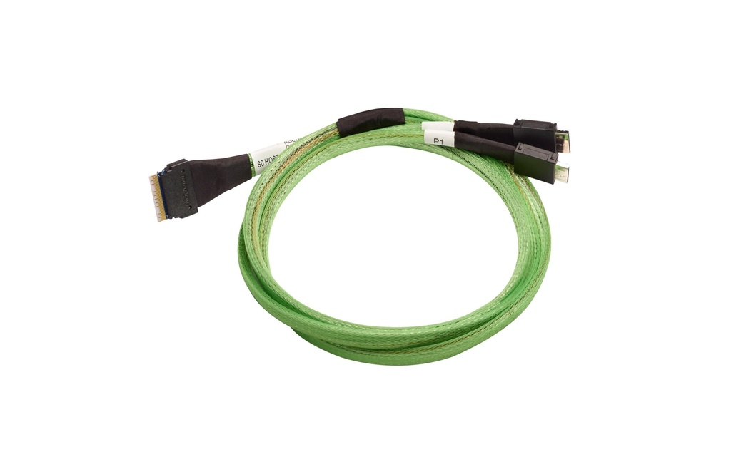 Broadcom Câble SAS SFF-8654 - 2x SFF-8612, 100 cm