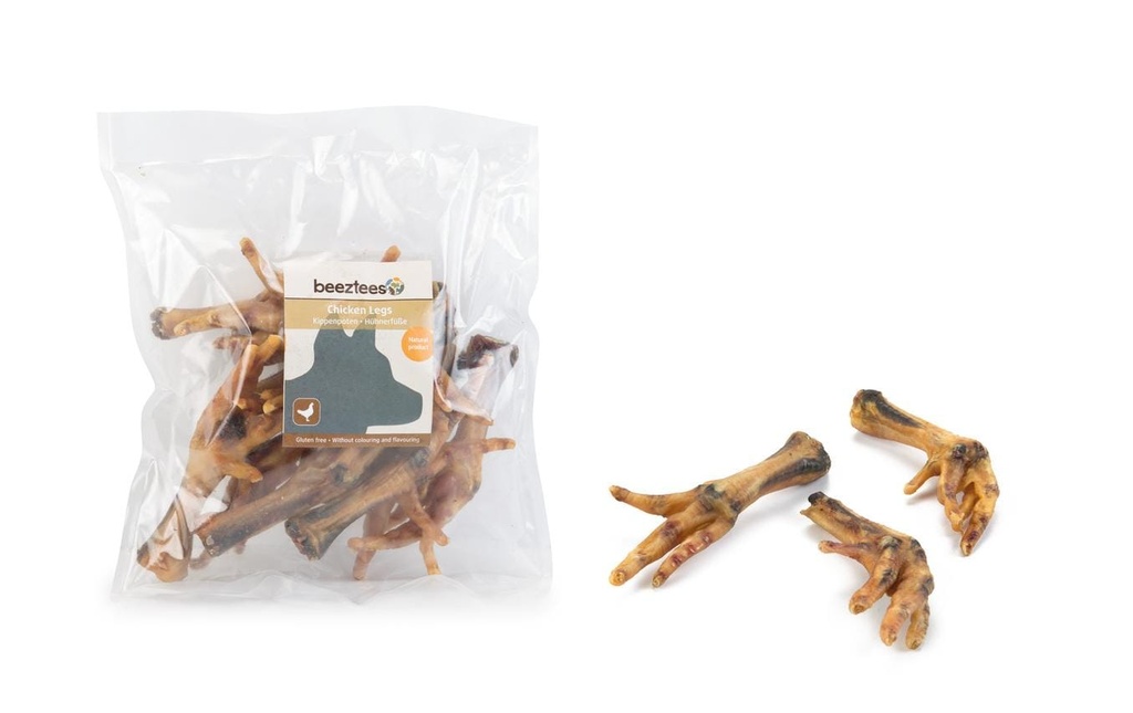 Beeztees Produit à mâcher  Des pattes de poulet, 200 g