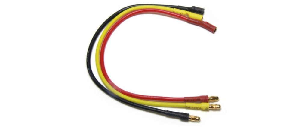 EP Câble de prolongation 20 cm 3,5 mm d'or à 3,5 mm d'or